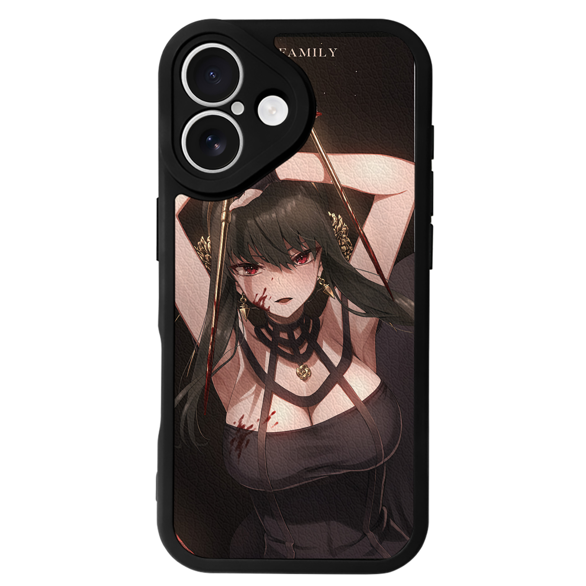 （画像用） SPY×FAMILY间谍家家酒 【iPhone 16シリーズ対応】シリコンスマホケース（レザー調） 材質：シリコン